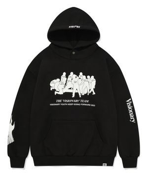 VSW V-1 Pit Stop Hoodie Black