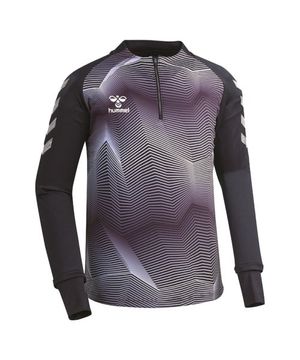 반지퍼 저지 티셔츠 - 블랙 (HM-3211)