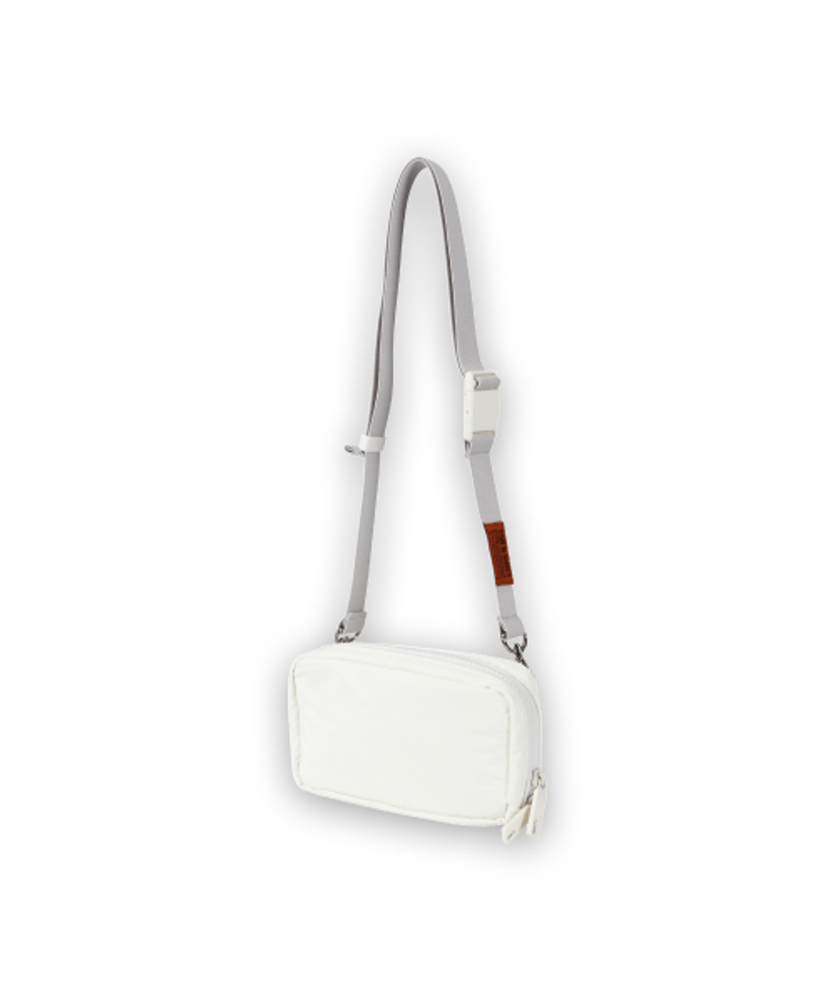 탭앤쉬프트(TAB N SHIFT) Chrome Tyvek Mini Cross Bag - Cream