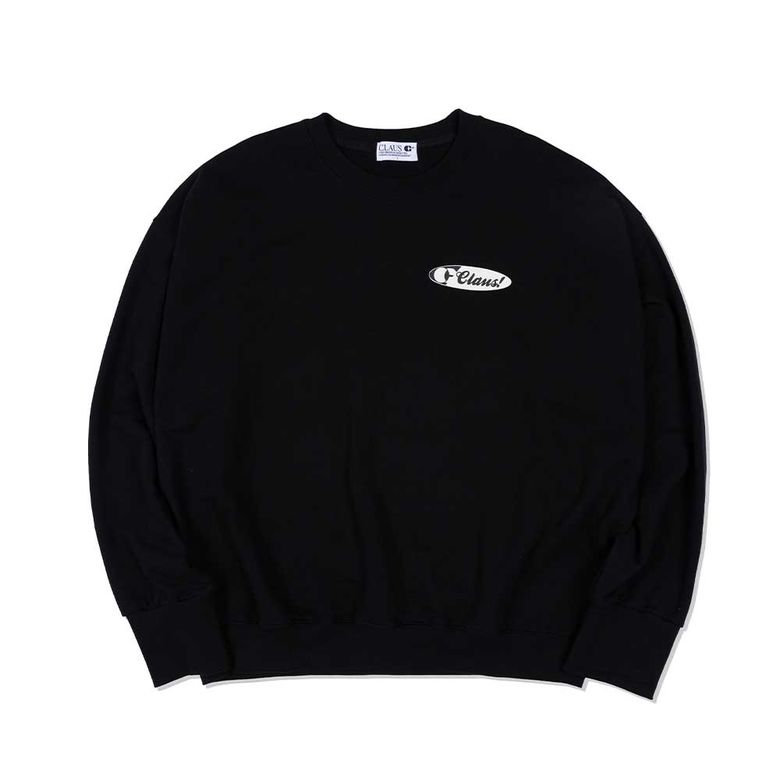 CLAUS OVAL SWEATSHIRT BLACK