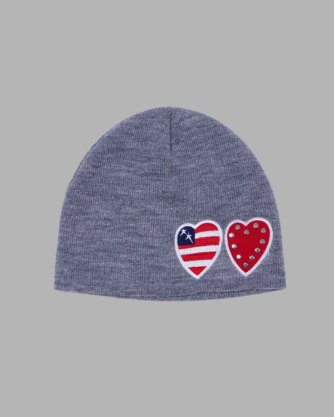 THE MUSEUM VISITOR★韓国★ TWO HEART PATCH STITCHED BEANIE MUSINSA | THE MUSEUM VISITOR TWO HEART PATCH STITCHED BEANIE