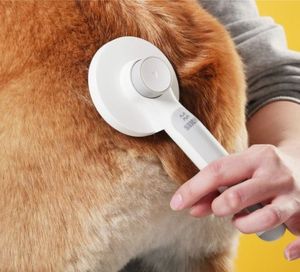 세이치 원터치 펫 브러쉬(그레이,핑크,블루 택1)