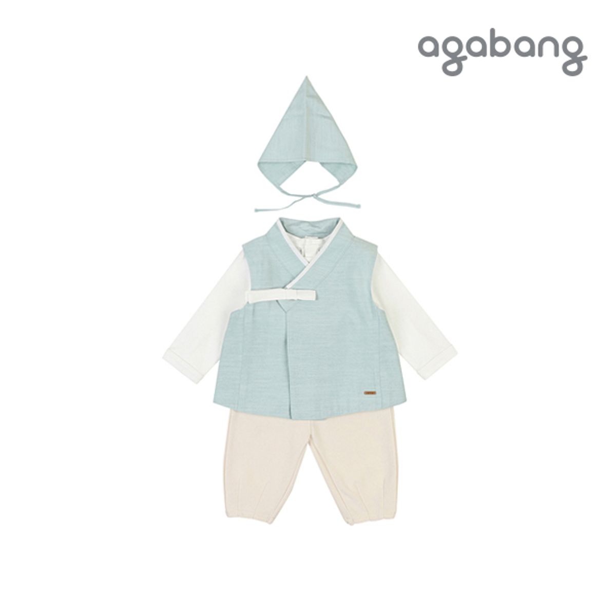 아가방(AGABANG) 제리한복3세트(모자)(GREEN)_01Q02300273