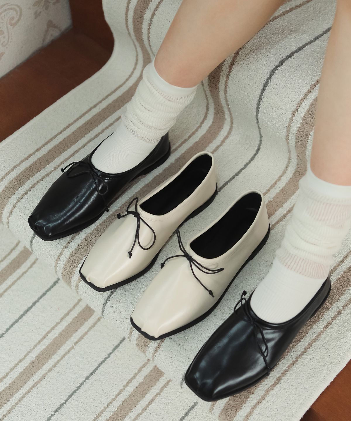 프리플라(FRI FLA) ftm3069 ribbon flat _ 3colors