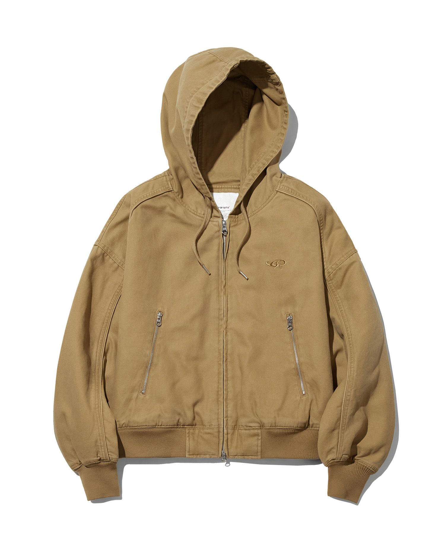★Codegraphy★Vintage washed cotton hooded work jacket★ MUSINSA | Codegraphy Vintage Washed Cotton Hooded Work