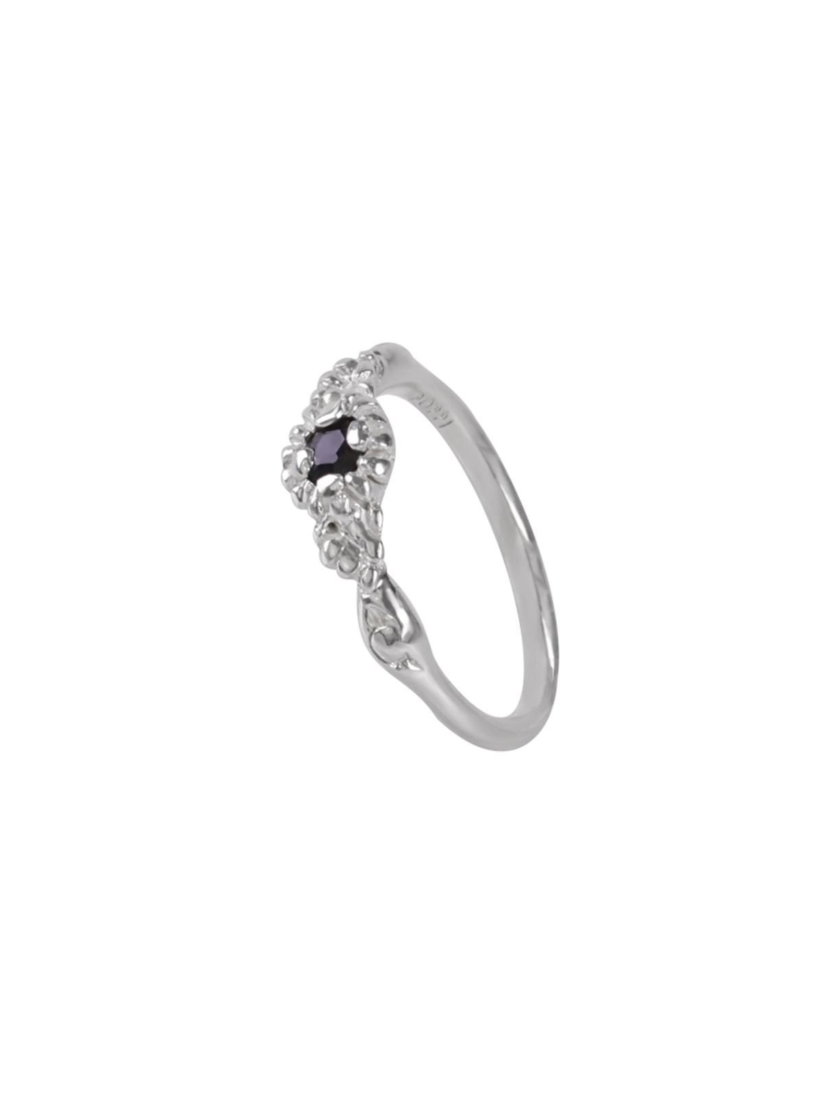 파피(POPPI) Blue Sapphire silver ring