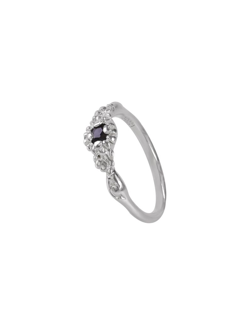 Blue Sapphire silver ring