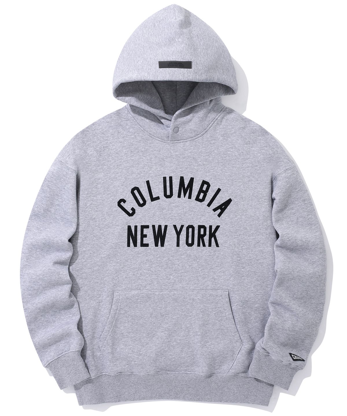 컬럼비아 유니버시티(COLUMBIA UNIVERSITY) CU BLACKSERIES OVER-FIT FLEECE HOODIE M그레이