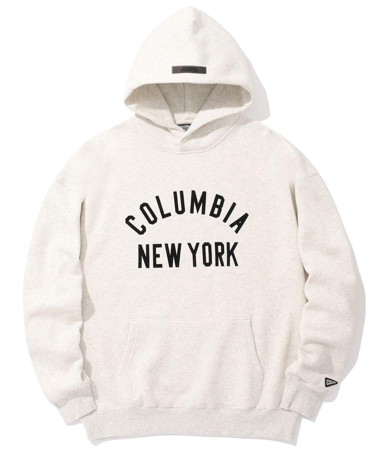 컬럼비아 유니버시티(COLUMBIA UNIVERSITY) CU BLACKSERIES OVER-FIT FLEECE HOODIE 오트밀