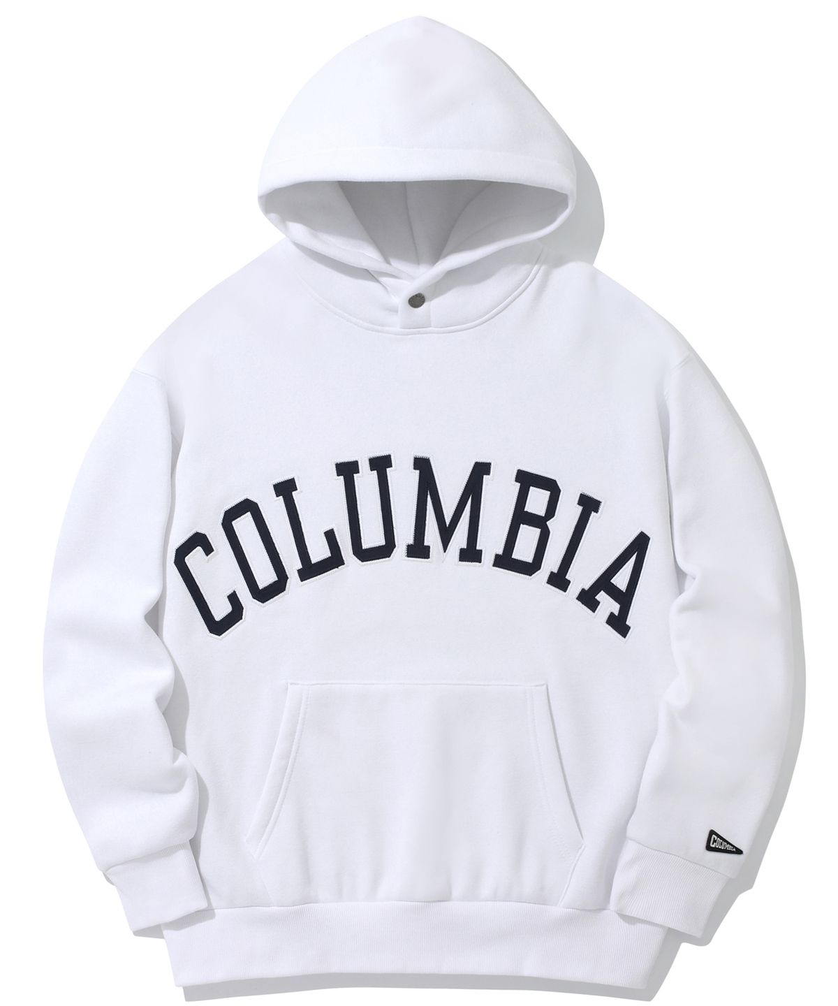 컬럼비아 유니버시티(COLUMBIA UNIVERSITY) COLUMBIA ARCH OVER-FIT FLEECE HOODIE 화이트