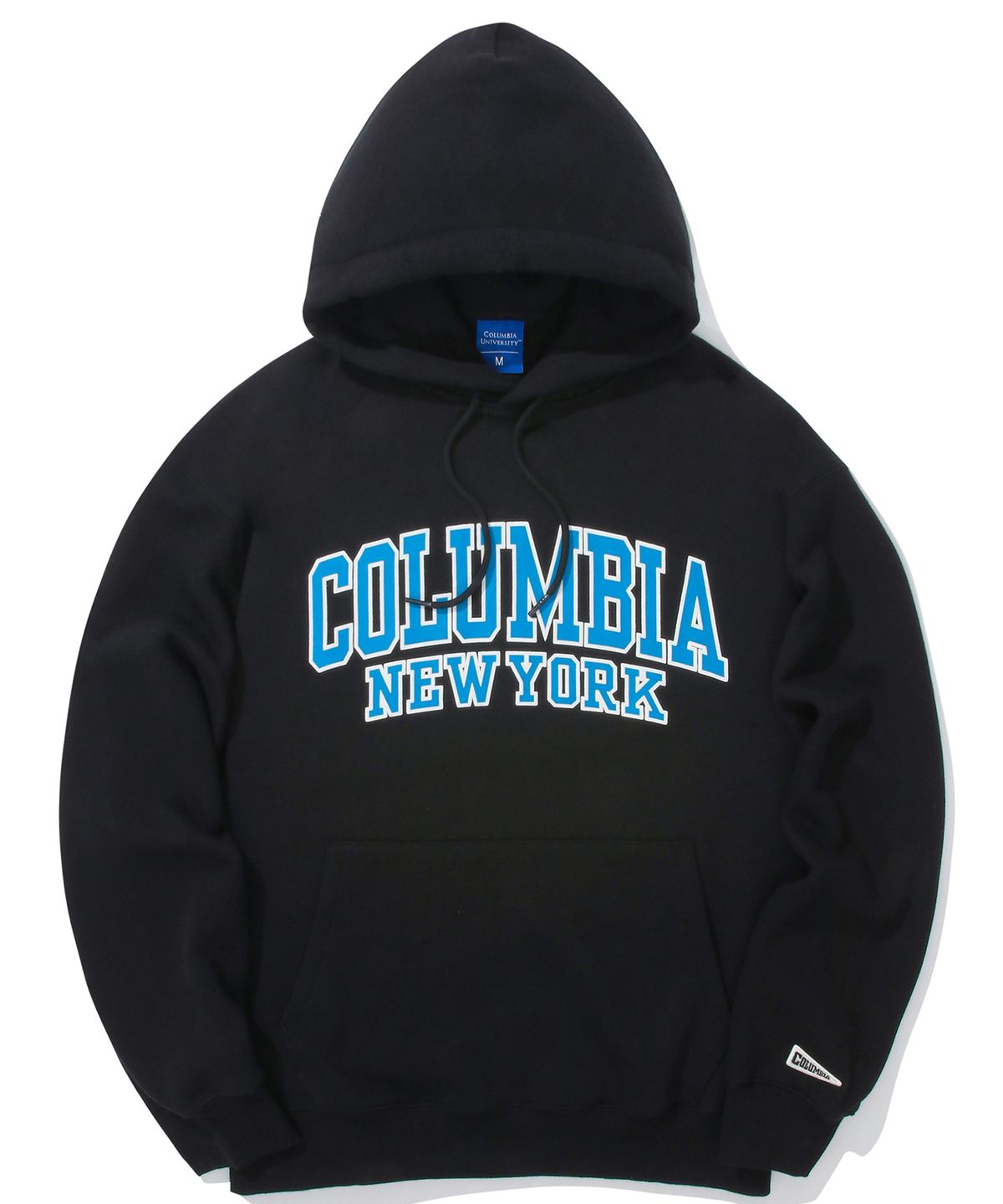 컬럼비아 유니버시티(COLUMBIA UNIVERSITY) 90 S ARCH LOGO FLEECE HOODIE 블랙