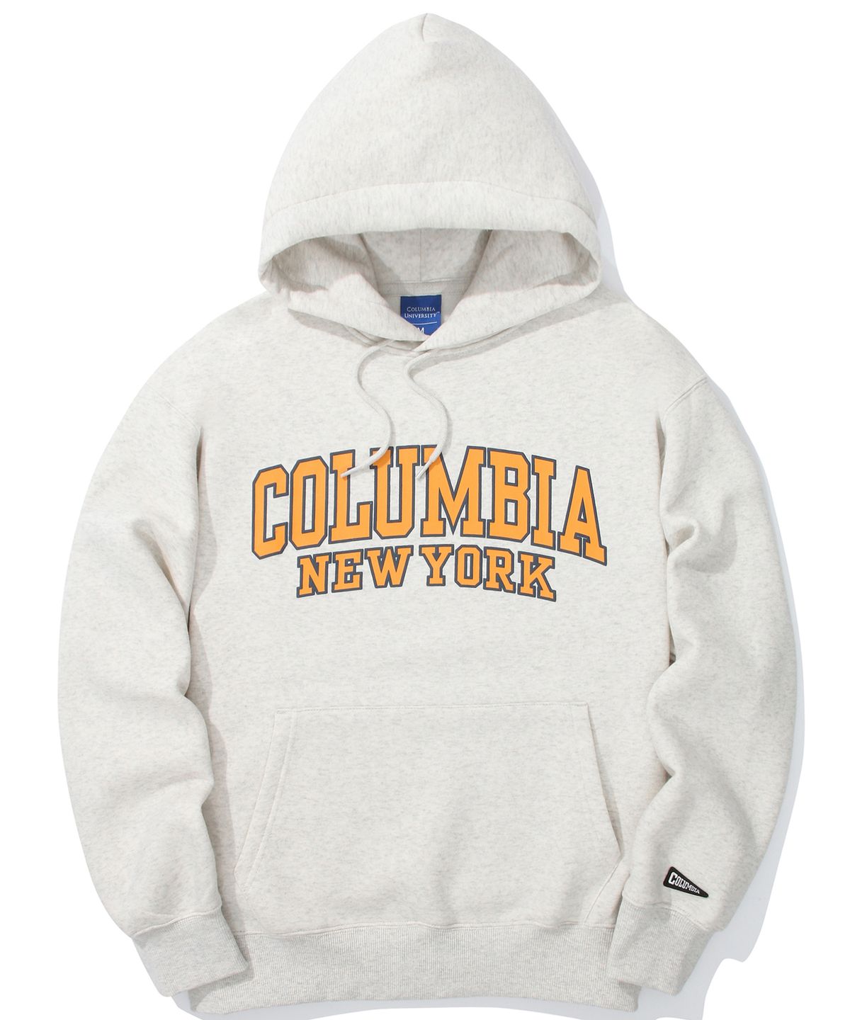 컬럼비아 유니버시티(COLUMBIA UNIVERSITY) 90 S ARCH LOGO FLEECE HOODIE 오트밀