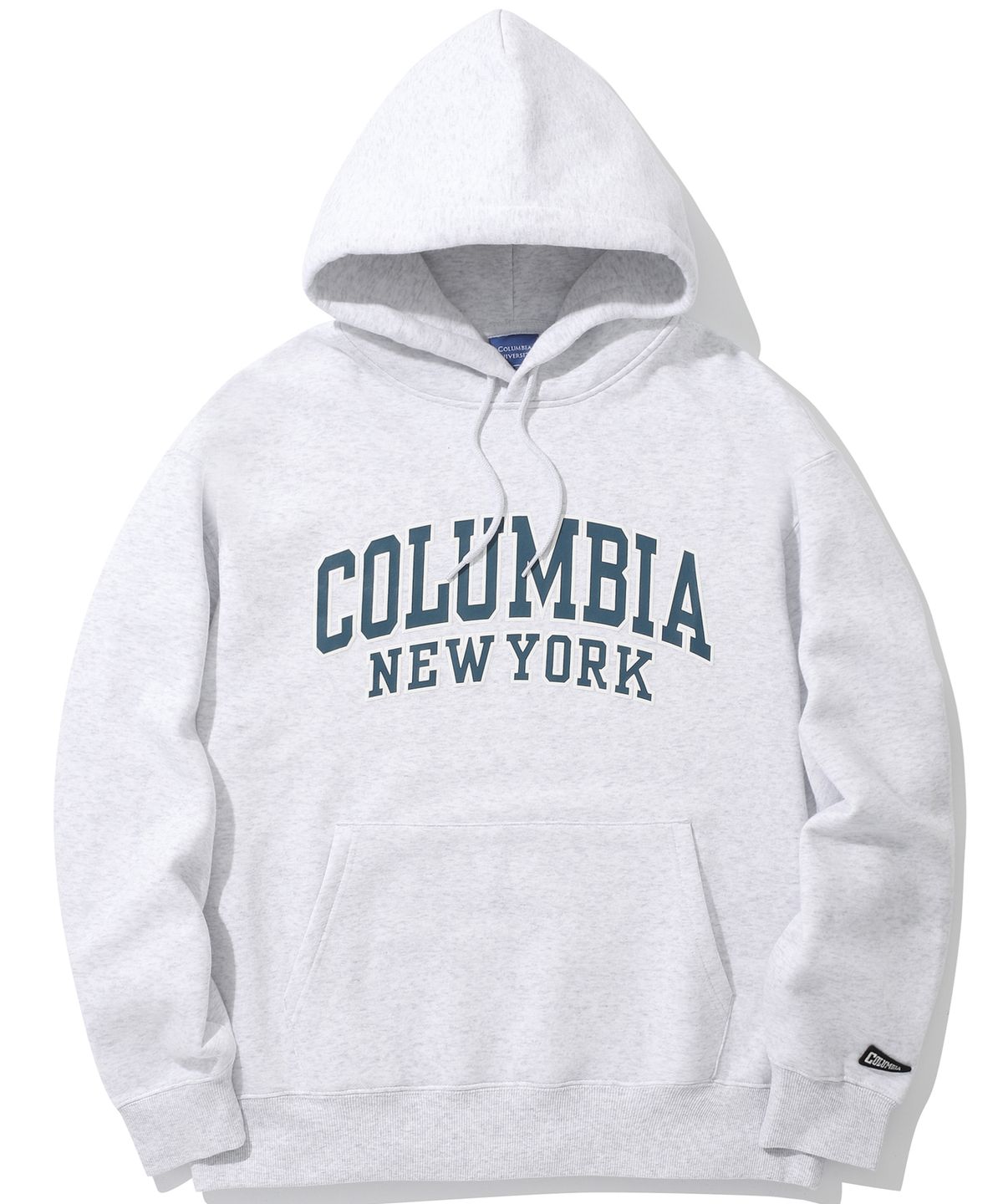 컬럼비아 유니버시티(COLUMBIA UNIVERSITY) 90 S ARCH LOGO FLEECE HOODIE 라이트M그레이