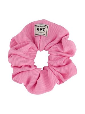 Strawberry cheeks scrunchie