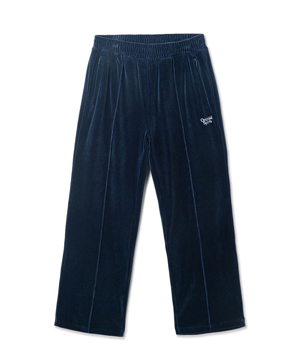 프로-스펙스(PRO-SPECS) VELOUR STRAIGHT PANTS NAVY