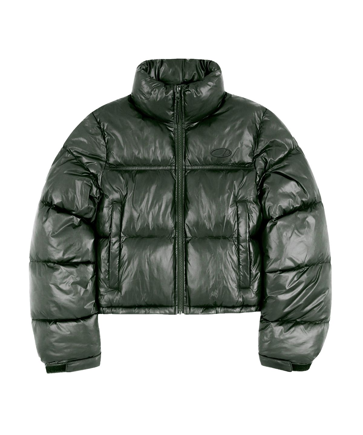 ★Odd Studio★ Glossy Eco Puffer Short Padding KHAKI MUSINSA | ODDSTUDIO Glossy Eco Puffer Short Padding - KHAKI