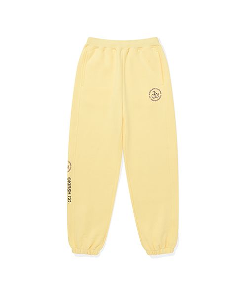 ★2023FW新作★KIRSH★DOODLE CHERRY CIRCLE LOGO JOGGER PANTS MUSINSA公式 | KIRSH Doodle Cherry Circle Logo Jogger Pants