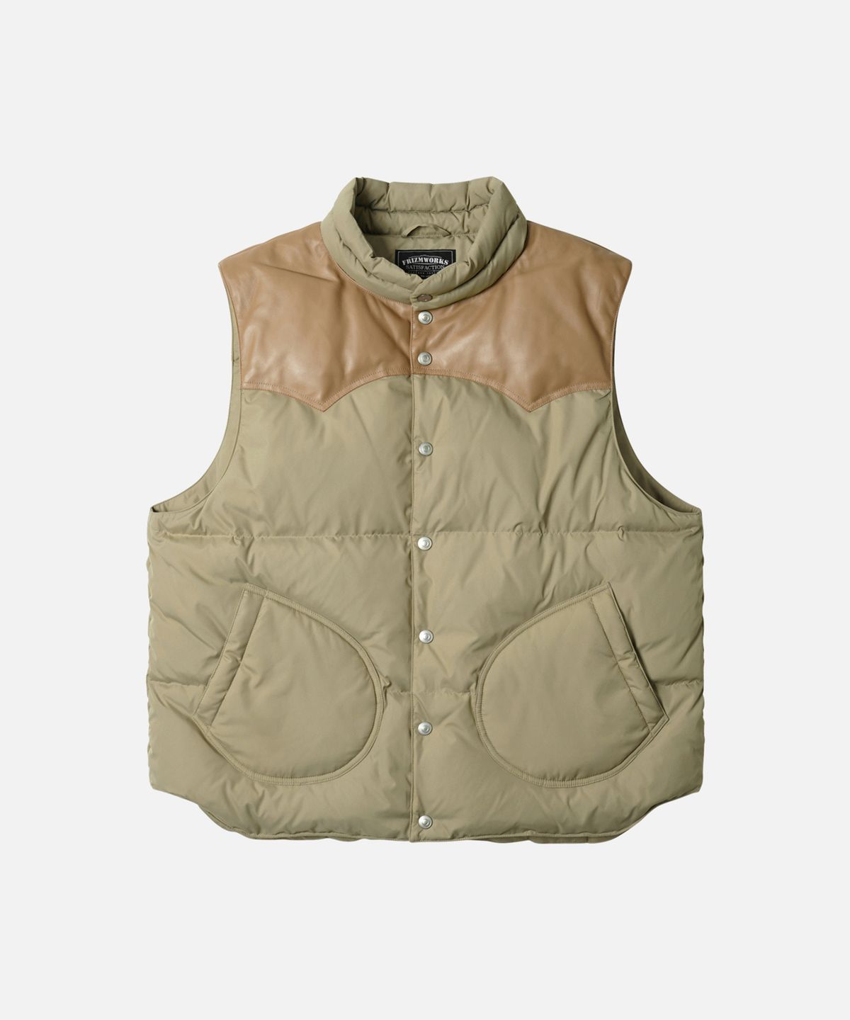 프리즘웍스(FRIZMWORKS) MOUNTAIN DOWN VEST _ BEIGE