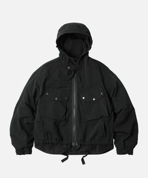 SMOCK HOODED PARKA 002 _ BLACK