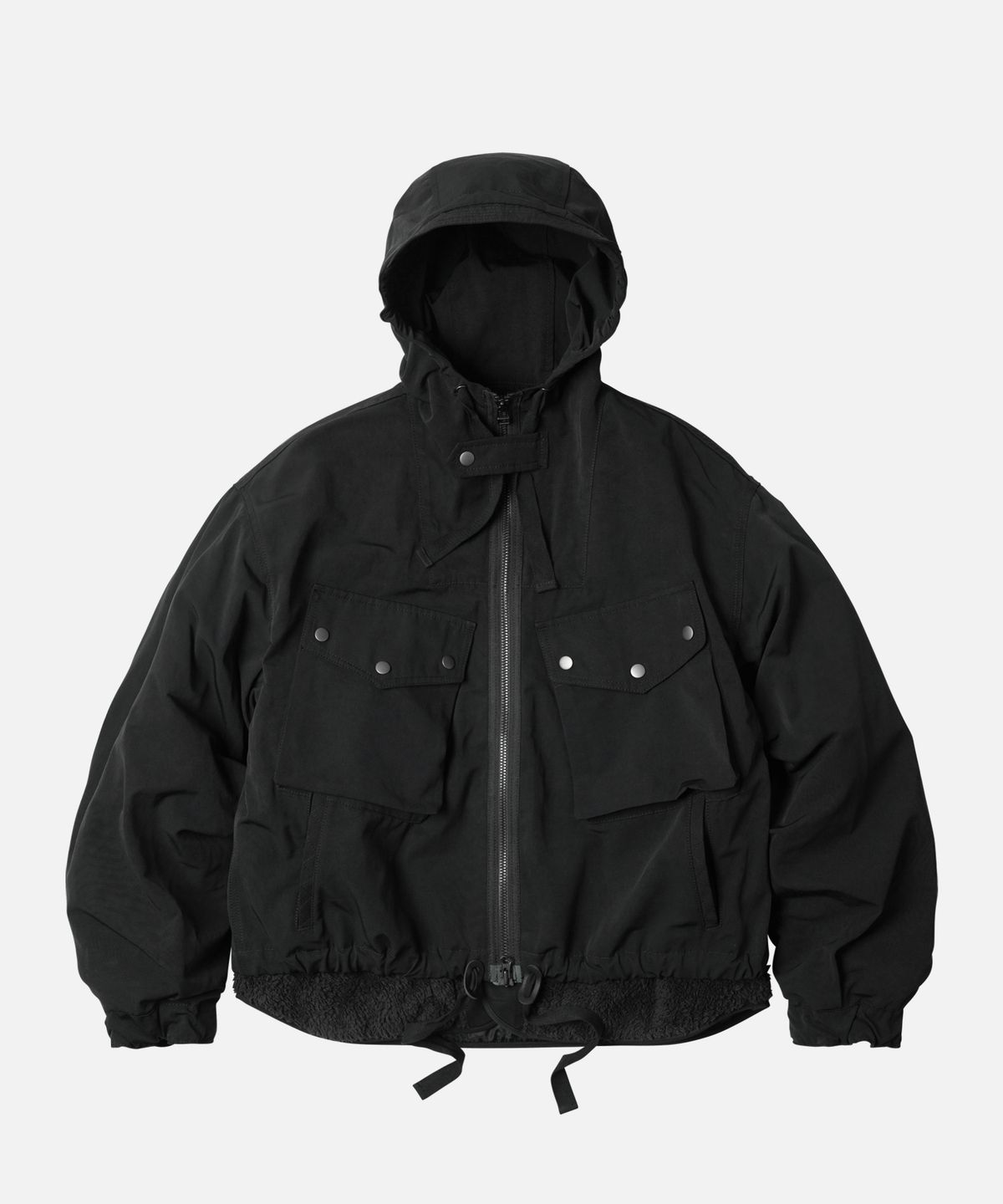 프리즘웍스(FRIZMWORKS) SMOCK HOODED PARKA 002 _ BLACK