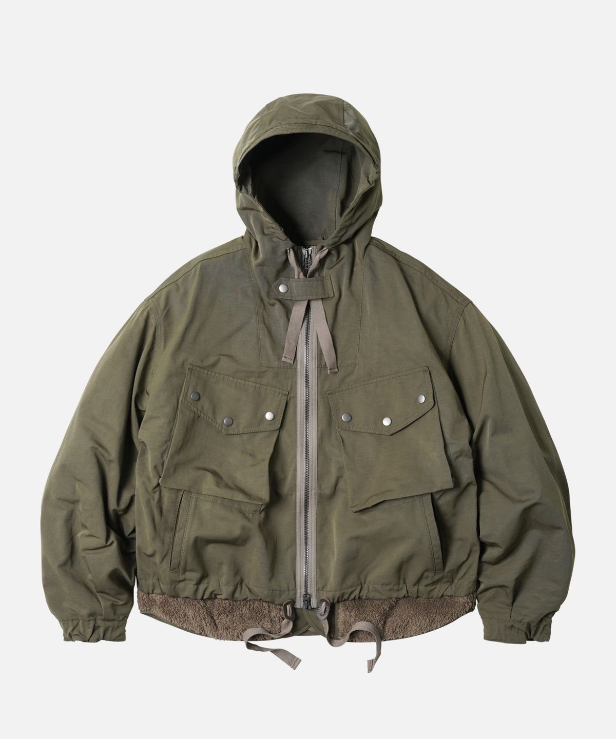 프리즘웍스(FRIZMWORKS) SMOCK HOODED PARKA 002 _ OLIVE