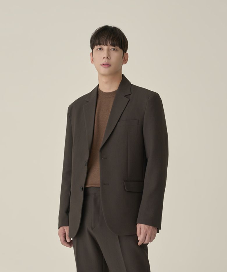 [사계절] 커스터마이징 레귤러 핏 수트 블레이저 (5컬러)