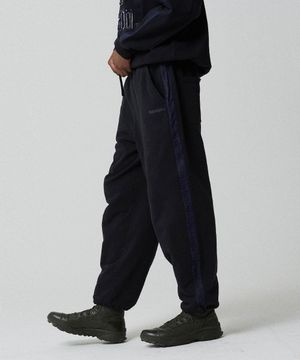 카룬 3321B 데님패치워크 블랙 셋업 팬츠