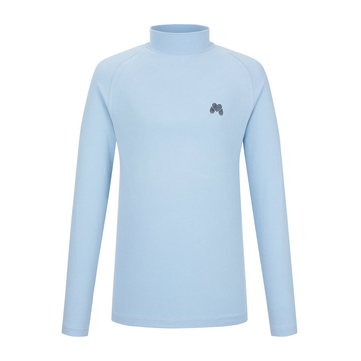마틴골프(MARTINE GOLF) High Neck Raglan Shirts_S/Blue (Men)