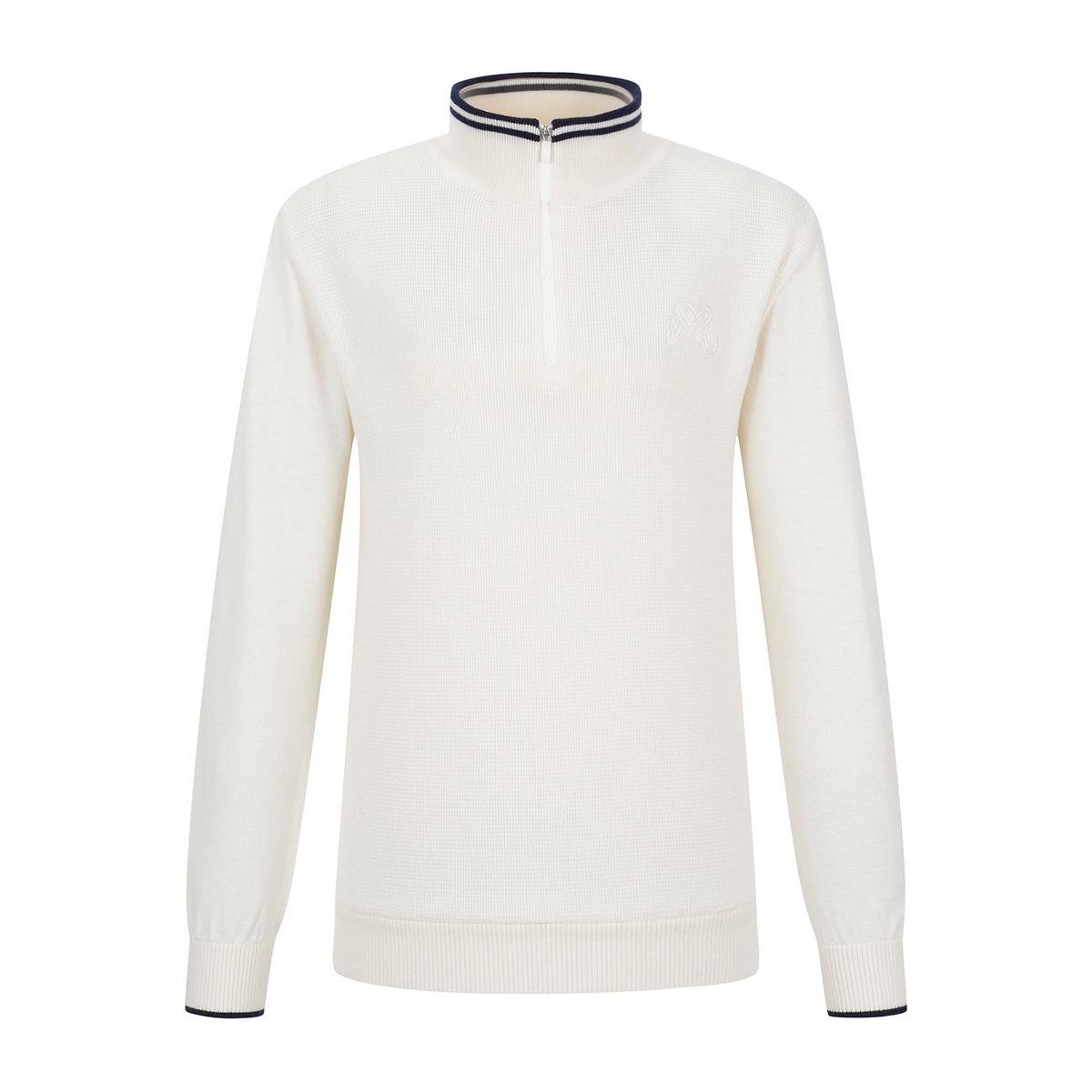 마틴골프(MARTINE GOLF) Half Zip-up Knit_O/White (Men)