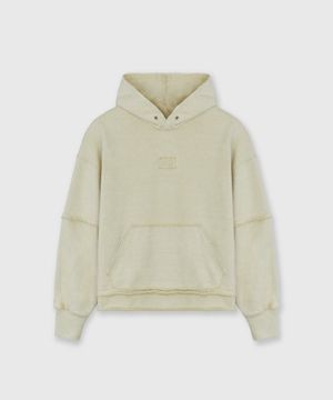 CUTTED LAYER BOXER HOODIE SAHARA