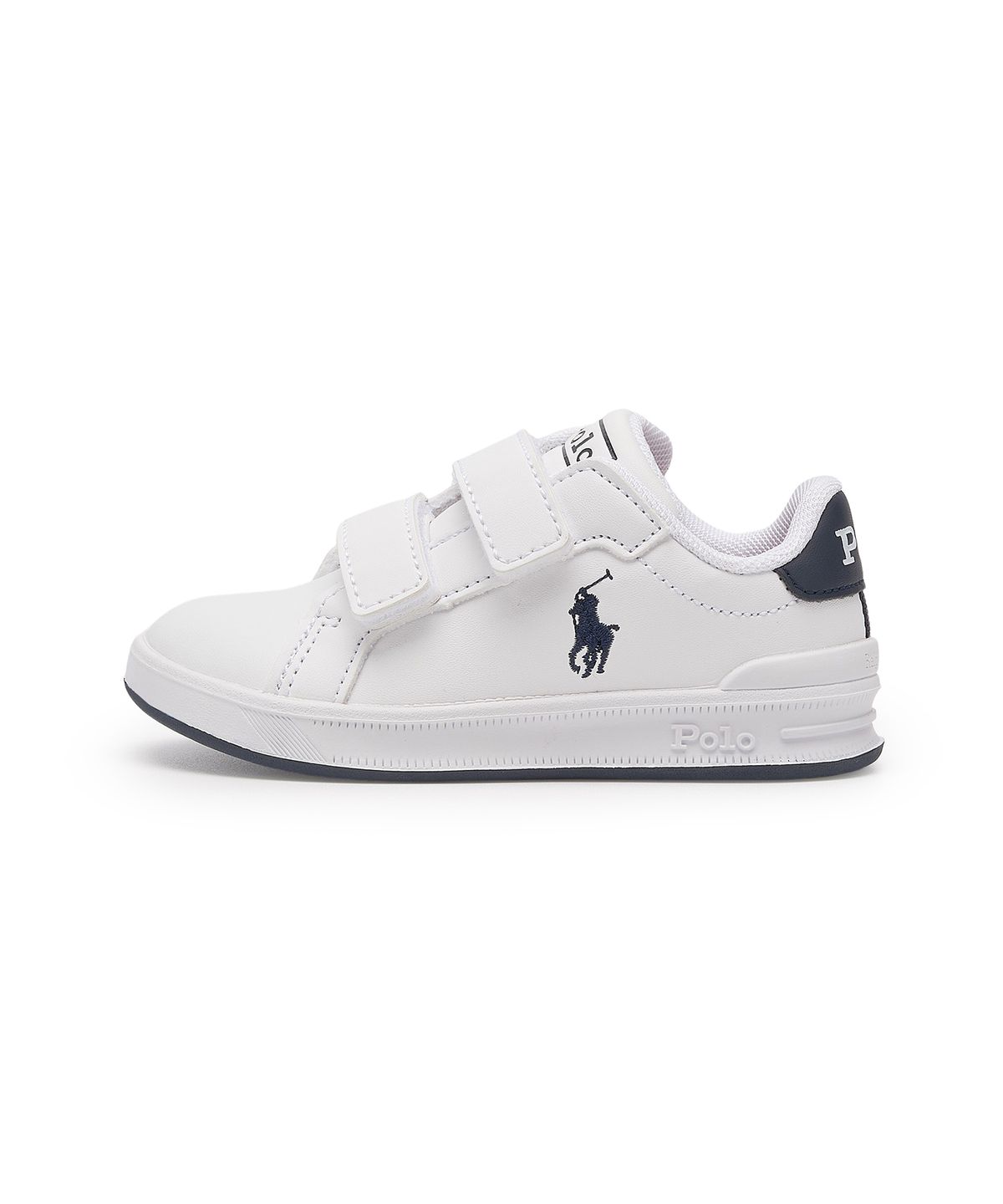 폴로 랄프 로렌 칠드런(POLO RALPH LAUREN CHILDREN) 남아 2-7세 헤리티지 코트 포 레더 EZ 스니커즈 - 멀티