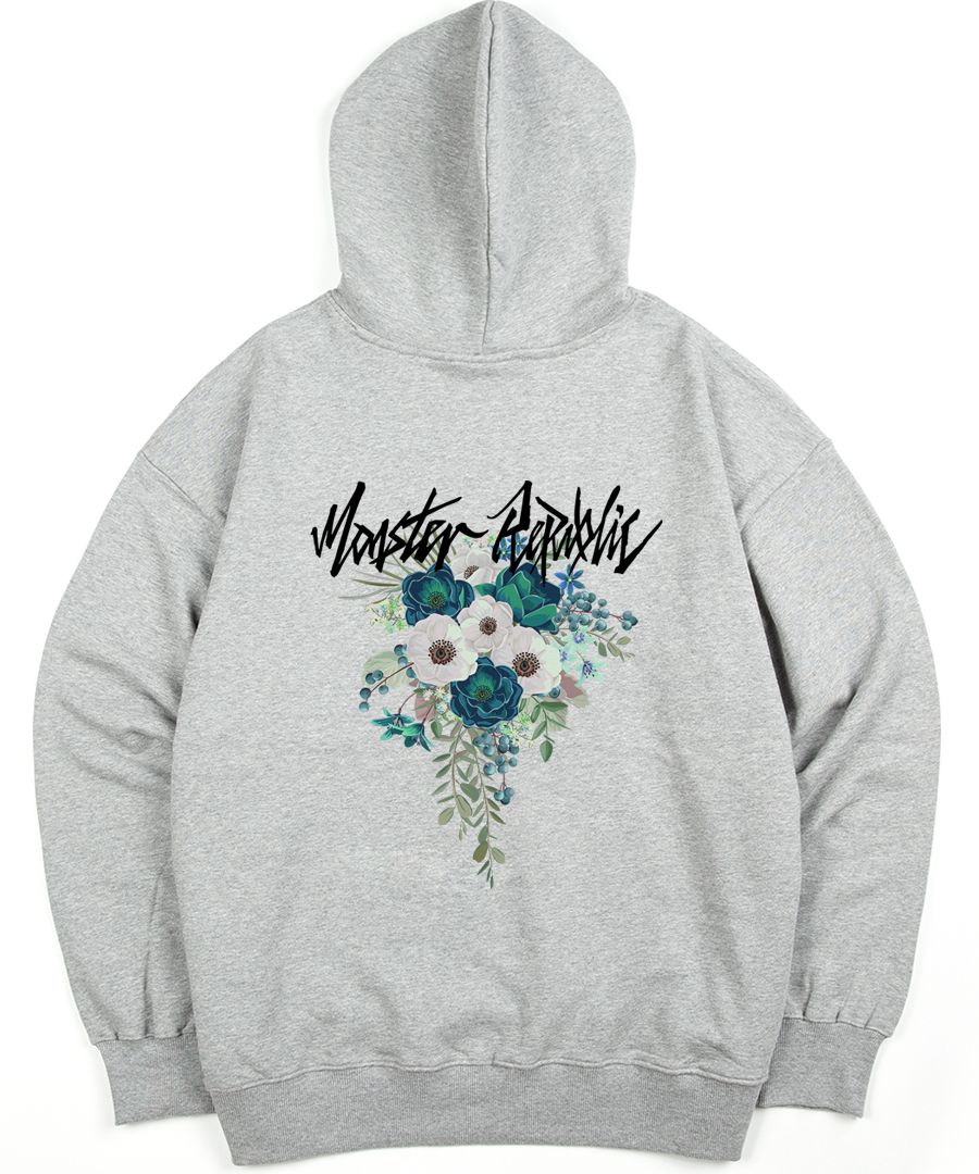 韓国発!【MONSTER REPUBLIC】 Movement Flower Hoodie/男女共用 韓国発!【MONSTER REPUBLIC】 Movement Flower Hoodie/男女共用