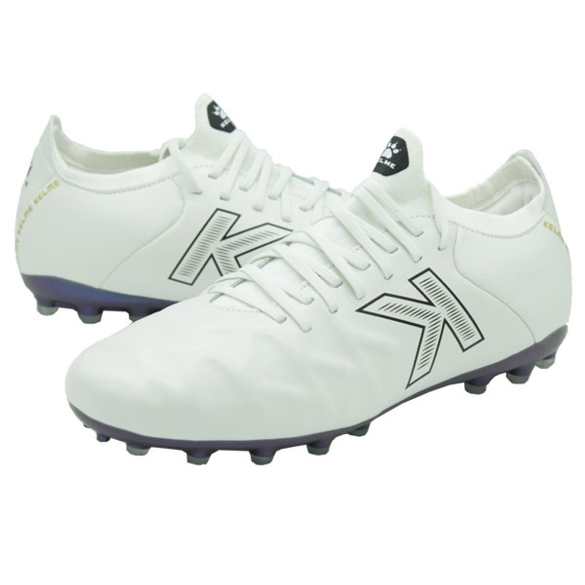 켈미(KELME) ZX80121058 천연가죽 축구화 MG White