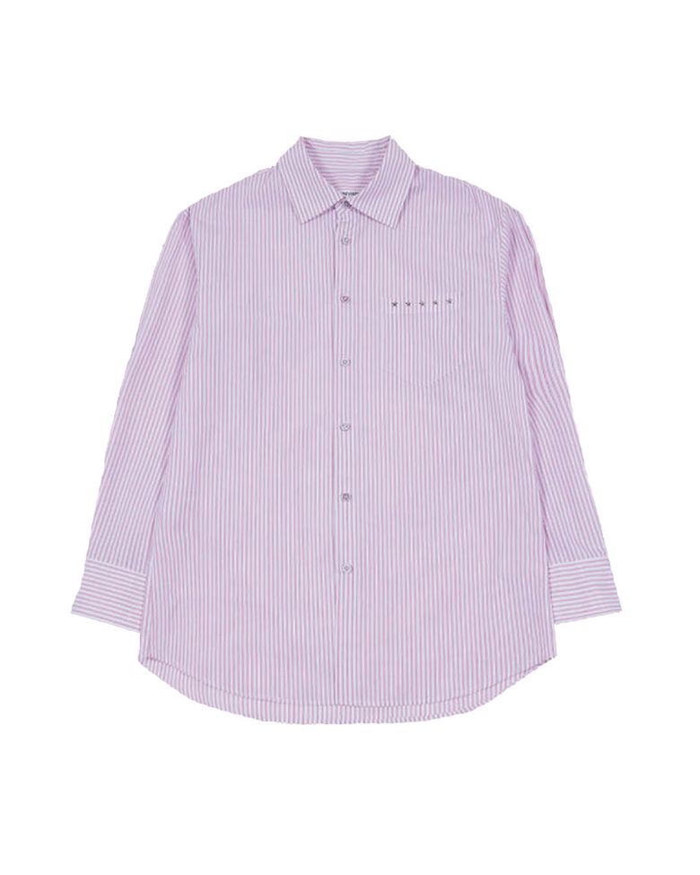 FIVE STAR STUD POCKET SHIRTS (RED)