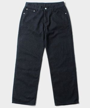 003 Railroad Denim Pants [Black]
