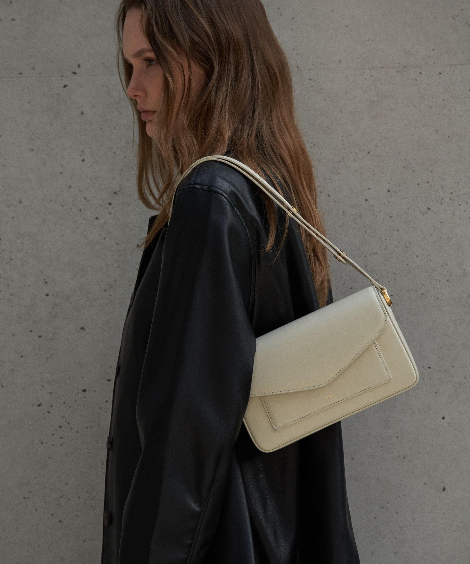 ★HERVE★ [Exclusive]SATCHEL BAG MINI_2COLORS MUSINSA | HERVE Satchel Bag Mini-Black