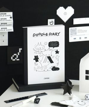 2026 두들 다이어리 (+미니 파일 증정) 01