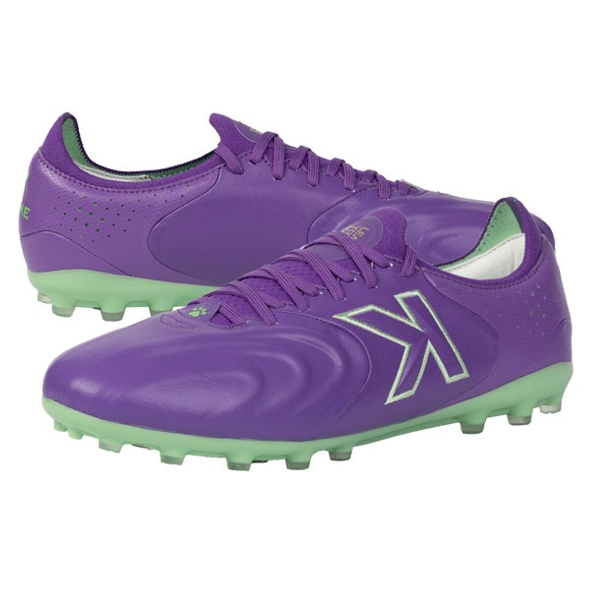 켈미(KELME) 8322ZX1120 트로페오 캥거루 가죽 축구화 MG 퍼플
