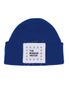 CUBIC LOGO STITCHED BEANIE (BLUE)