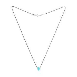 터키석포인트 라인목걸이 (J2302-AN127_BK)