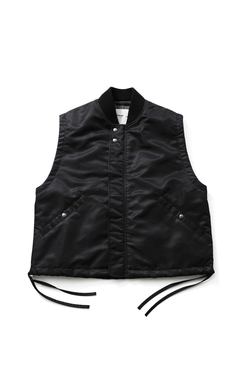 Cooper Nylon Vest Black