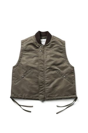 Cooper Nylon Vest Olive Night
