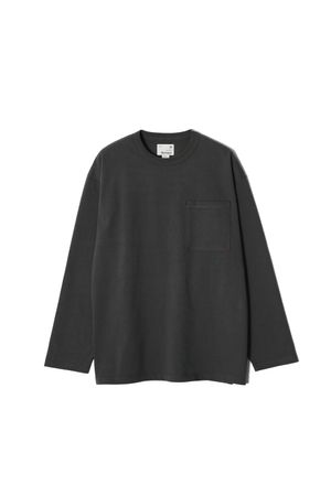 Lawrence Long Sleeve T-shirt Charcoal