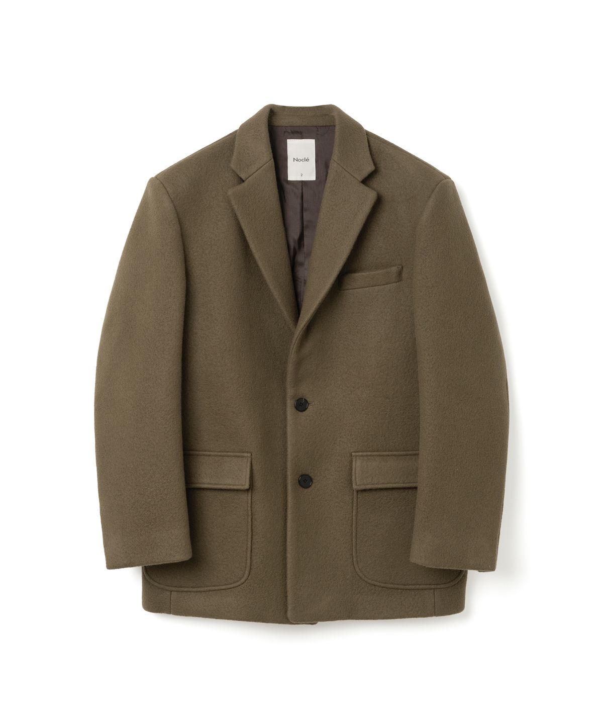 노클(NOCLE) Bill Sigle Coat Khaki