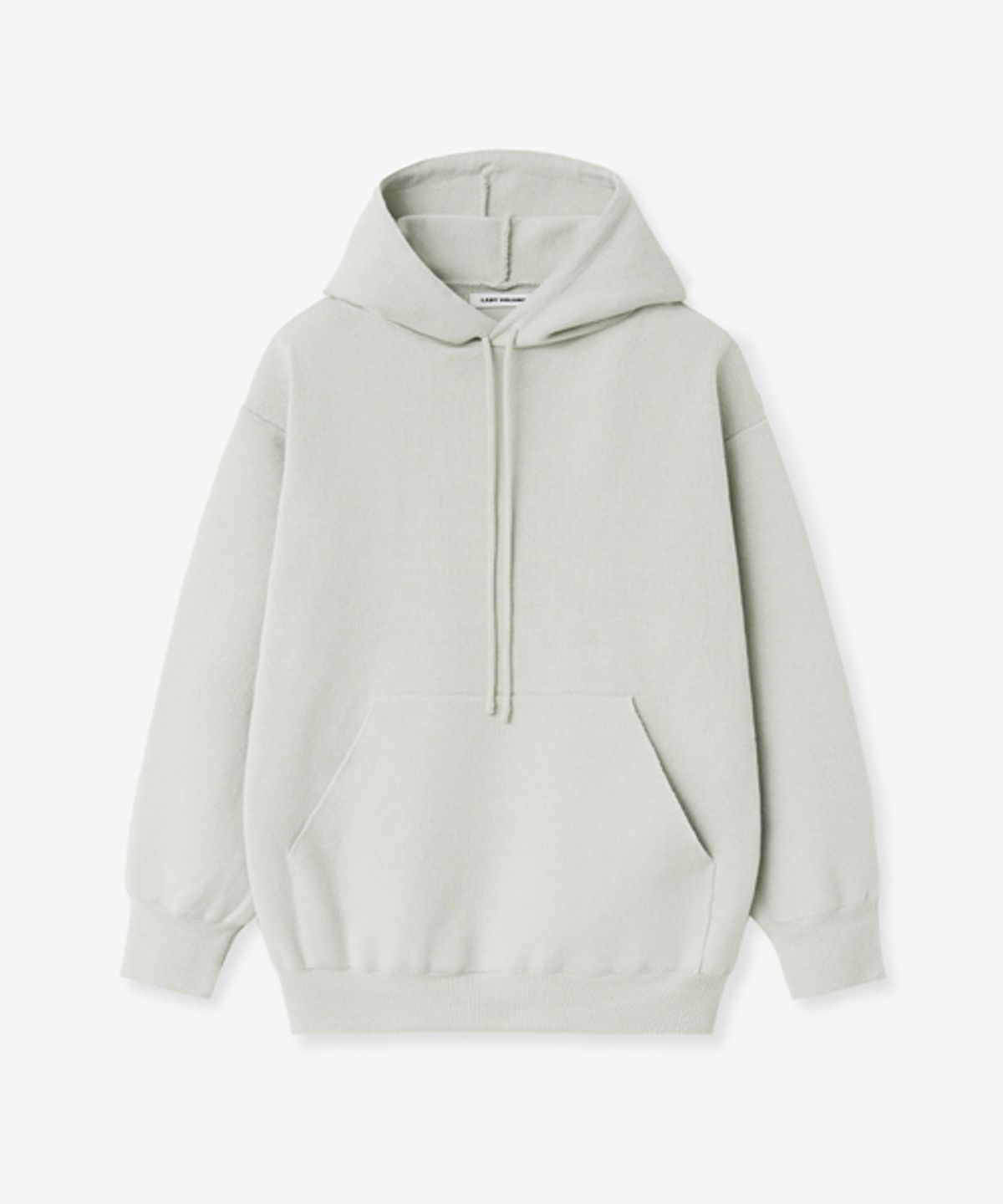 레이디 볼륨(LADY VOLUME) CREW NECK KNIT HOODIE_LIGHT GREEN
