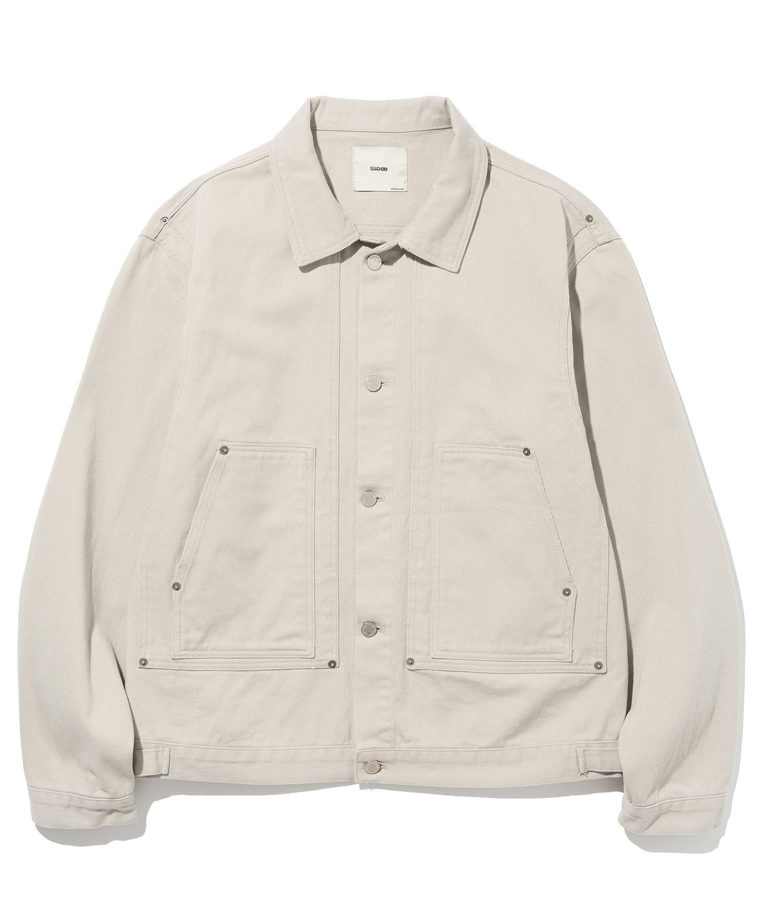 MUSINSA | SIIIIDO TOM LAYERED TRUCKER WORK JACKET