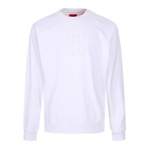 엠보싱 로고 릴랙스핏 스웨트셔츠 50496640_100