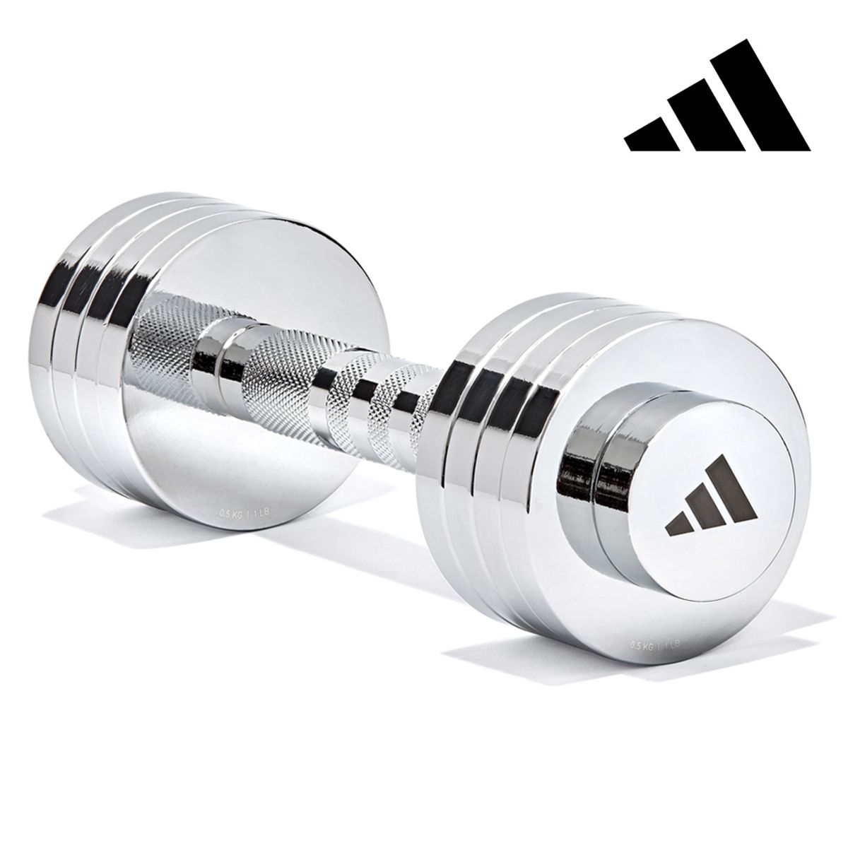 아디다스 피트니스(ADIDAS FITNESS) 무게조절 크롬 덤벨 아령 5kg