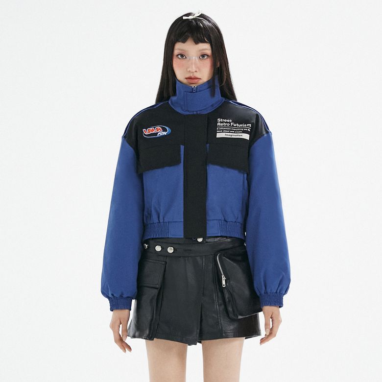 TRACK PUFFER JUMPER NAVY BP3WJ002