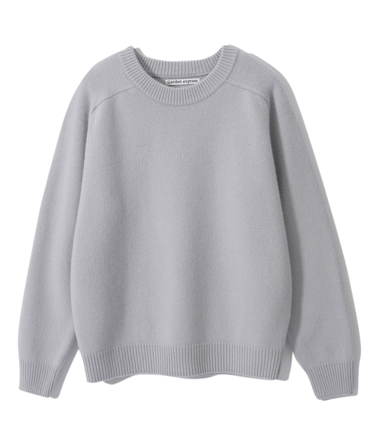 가든익스프레스(GARDEN EXPRESS) CREWNECK WOOL SWEATER (greyish blue)